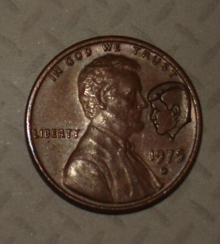 Strange penny from my personal collection - This penny I came across one day and decided to keep it. The artist on this one must be talented.