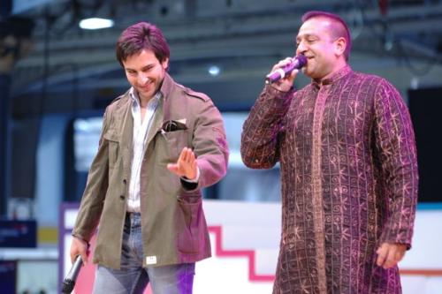 Saif Ali Khan - saif enjoying at asian lifestyle show.