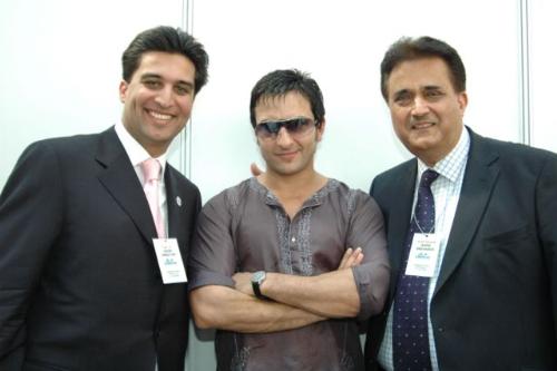Saif Ali Khan - with the organisers