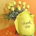 Friendship - Yellow roses = Friendship Thank You