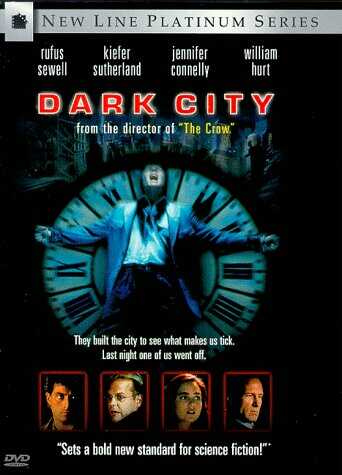 Dark City - The cover to the movie Dark City.