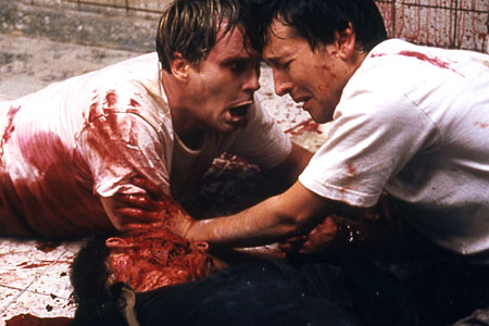 saw  - Cary Elwes and Leigh Whannell