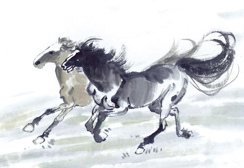 Horse - good painting