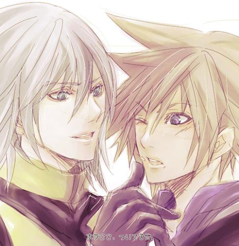 Kingdom Heart - Is it beautiful? Riku and Sora like borthers~ HAHA