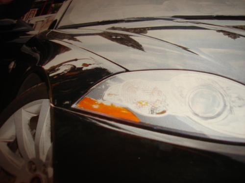 headlight, black car, auto - headlight, black car, auto