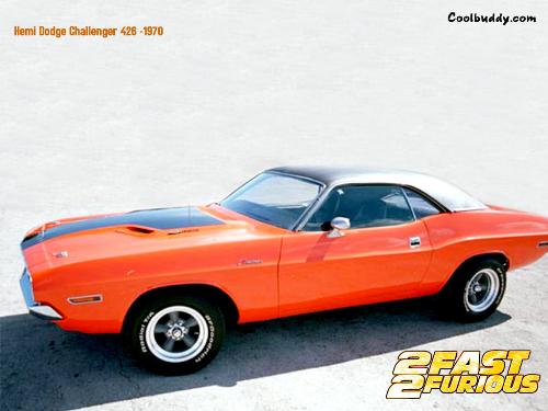 cars - this is a dodge challenger from 1970