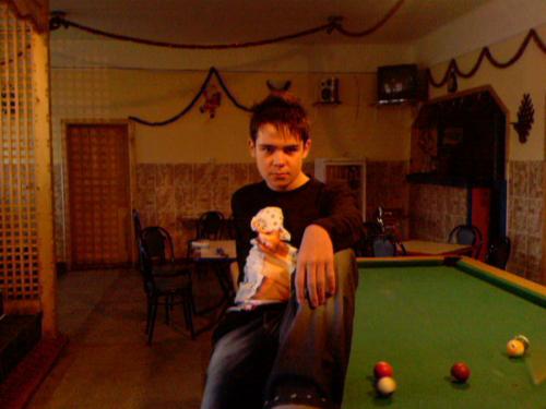 ME - Me and my friends at pool.My friends arn`t ion the picture.But they were there.:))