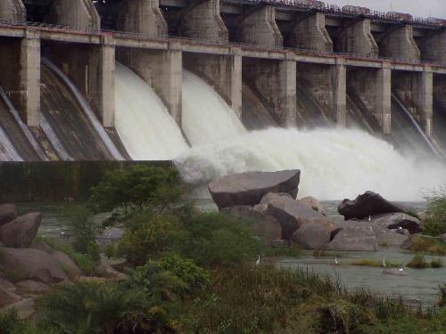 dam - dam in karimnagar in andhrapradesh in India