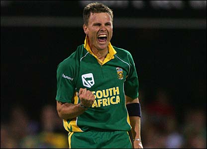 botha - south africa player after claiming a wicket