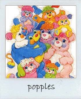 popples - Picture of the popples, cartoon from the 80's