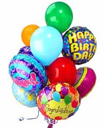 happy birthday - birthday balloons