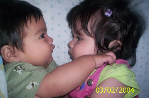 awww -  they start young