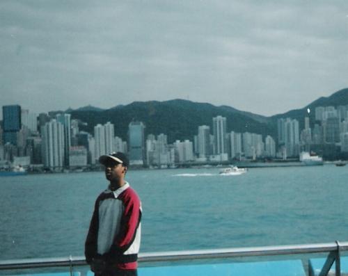 Singapore - This is me in Singapore.  I tried to get the most beautiful view I could find.