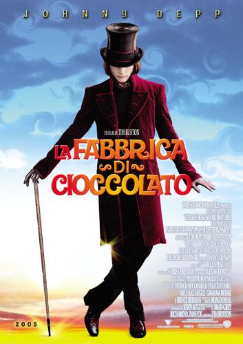 Willy Wonka - italian movie playbill