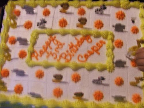 birthday cake 3yrs - Grandson 3rd Birthday Cake