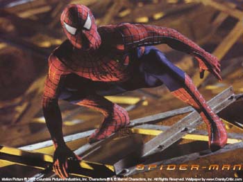 Spiderman - spiderman on beam