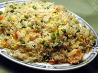 Fried Rice - Chinese fried rice.