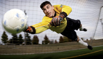 Italian Football - Taken here : http://upload.wikimedia.org/wikipedia/commons/thumb/d/d3/Soccer_goalkeeper.jpg/350px-Soccer_goalkeeper.jpg