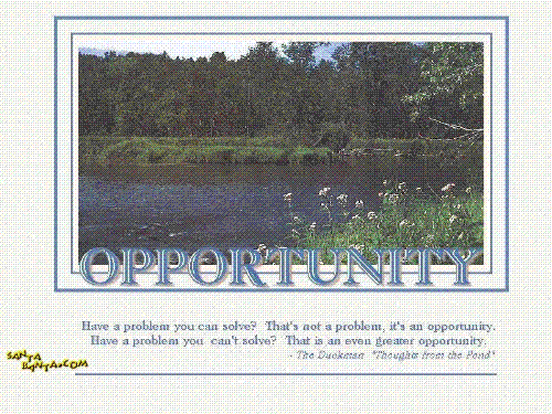 opportunity - self