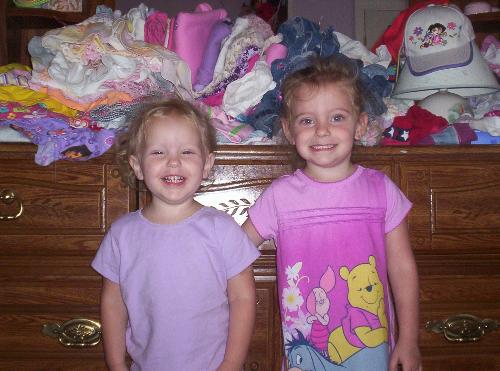 our beautiful daughters - These are the joy of our lives.  They are so different but yet so the same.  Kayla is four and Jayden is two and a half and they pretty much can wear the same clothes, it's kinda cool really.