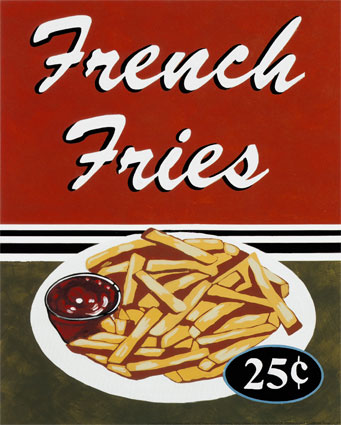 French Fries at a price we'll never see again! - FRENCH FRIES