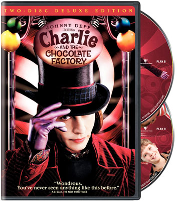 Charlie and the Chocolate Factory  - Most nights in the Bucket home, dinner is a watered-down bowl of cabbage soup, which young Charlie gladly shares with his mother and father and both pairs of grandparents. Every night, the last thing Charlie sees from his window is Willy Wonka's great factory, and he drifts off to sleep dreaming about what might be inside. For nearly fifteen years, no one has seen a single worker going in or coming out of the factory, or caught a glimpse of Wonka himself, yet, great quantities of chocolate are still being made and shipped all over the world. One day Willy Wonka makes a momentous announcement. He will open his famous factory and reveal 'all of its secrets and magic' to five lucky children who find golden tickets hidden inside five randomly selected Wonka chocolate bars. Nothing would make Charlie's family happier than to see him win but the odds are very much against him as they can only afford to buy one chocolate bar a year, for his birthday. One by one, news breaks around the world about the children finding golden tickets and Charlie's hope grows dimmer. But then, something wonderful happens. Charlie finds some money on the snowy street and takes it to the nearest store for a Wonka Whipple-Scrumptious Fudgemallow Delight. There, under the wrapper is a flash of gold. It's the last ticket. Charlie is going to the factory! The family decides that Grandpa Joe, who used to work in the factory, should be the one to accompany Charlie on this adventure. Once inside, Charlie is dazzled by one amazing sight after another. Wondrous gleaming contraptions of Wonka's own invention churn, pop, and whistle, crews of merry Oompa-Loompas mine mountains of fudge beside a frothy chocolate waterfall, a hundred trained squirrels on a hundred tiny stools shell nuts for chocolate bars, and Wonka himself pilots an impossible glass elevator that rockets every which way you can think of through the fantastic factory. Almost as intriguing as his fanciful inventions is Willy Wonka. He thinks about nothing but candy--except, every once in a while, when he seems to be thinking about something that happened long ago, that he can't quite talk about. Meanwhile, the other children prove to be a rotten bunch, and one by one, their greedy personalities lead them into all kinds of trouble that force them off the tour. When only Charlie is left, Willie Wonka reveals the final secret, the absolute grandest prize of all: the keys to the factory itself.