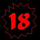 18 - red and black 18
