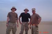 Me and buddies at UAE - desert