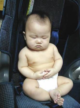 baby  - baby doing yoga