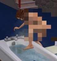 Sims 2 Censor - This is the censor that comes when ever the sims is nude there are patches to remove it but i dont know about that in nightlife.