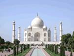 Taj Mahal- symbol of love - Taj Mahal was built by Shahjahan in mrmory for his wife Mumtaz