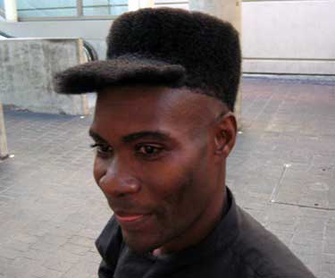 new   hair cut  - har cut cap