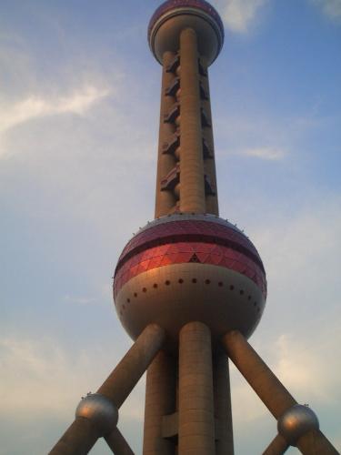 bright phearl of eastern - it's the highest TV tower in shanghai of China.