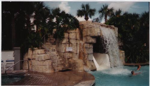 Orlando, Florida - I took this picture while staying a hotel in Orlando.  Me and a friend were using this swimming pool at times during our stay.