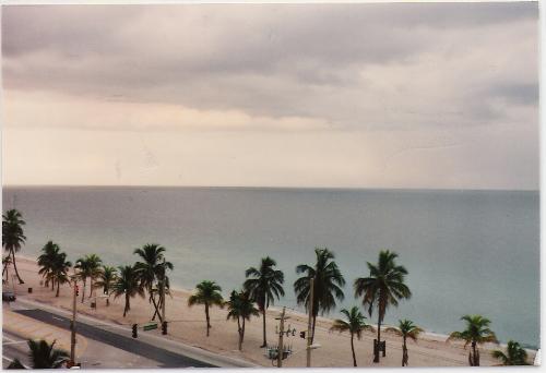 Ft Lauderdale Beach - A picture of Ft. Lauderdale Beach which was very close to the college that I attended in the 90's.