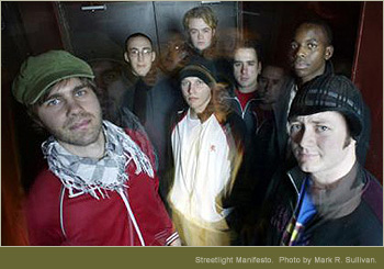 Streetlight manifesto - A streetlight manifesto group shot.