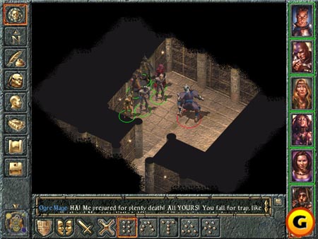 Baldur's Gate - Baldur's Gate http://www.gamespot.com/pc/rpg/baldursgate/index.html Very few computer games based upon Advanced Dungeons & Dragons, the most influential role-playing game system of them all, have been released over the past several years, and those that did make it to retail shelves have been ill-conceived, substandard products. In that context, it's hardly surprising that Baldur's Gate, which many gamers suspected would finally bring AD&D back to the forefront of computer gaming, has been one of the most anxiously anticipated role-playing games ever. Less expected, however, has been the extent to which non-hard-core role-playing gamers have expressed interest in Baldur's Gate, perhaps lured by promises of features atypical of RPGs, such as detailed 32-bit graphics, 3D sound, and multiplayer support. Now that the game has finally been released, perhaps the biggest surprise is that Baldur's Gate, with its thoroughly addictive gameplay and meticulous attention to detail, largely manages to meet, and even surpass, gamers' high expectations for this ambitious game.
