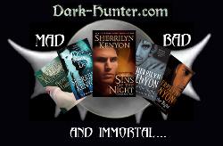 dark hunter novels - these are some of the books.