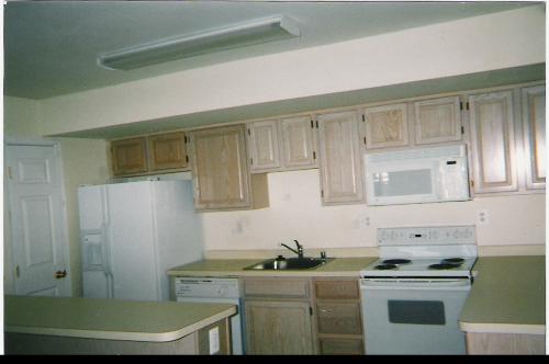 Kitchen - This is a picture of my kitchen in my townhouse.