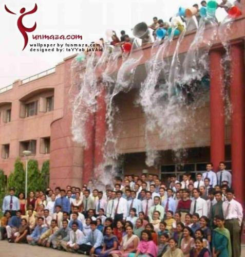 fun in college.... - this are som kind of crazy stuff which students do in college..