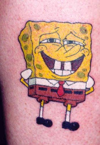 spongebob squarepants - spongebob tatoos hahahaha