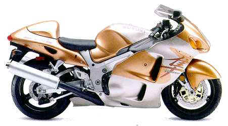 hayabusa suzuki product - the worlds fastet bike of all time