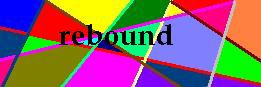 rebound - A rebound, in sports, refers to the ball (or other object of play) becoming freely available after a failed attempt to put it into the goal. In basketball specifically, rebound is also used as the term describing the act of successfully gaining possession of the basketball in such a scenario. it cud also be applicable in relationships