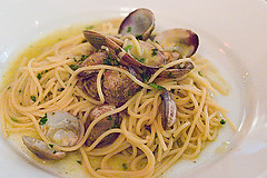 spaghetti with the clams - spaghetti with the clams