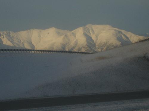 Alaska Range - Picture looking south towards Anchorage