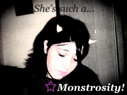 Amature photoshop. - Photo my boyfriend took of me about a year ago.  I just liked how innocent I looked with the horns on.