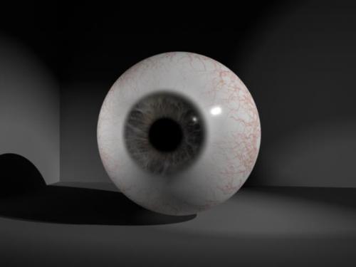 My New EyeBall, A Work In Progress - This here is an EyeBall that I've created in my 3D work, what do you think?