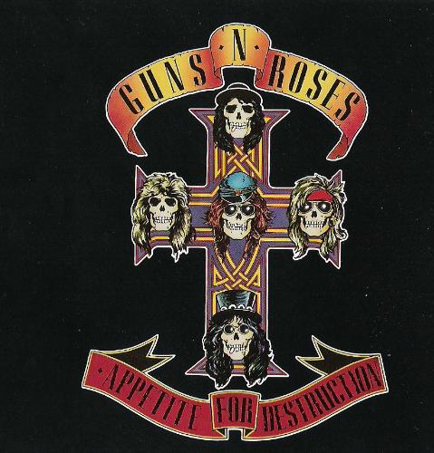Guns N' Roses - Appetite For Destruction.   This is my favorite album of the ones they have made so far.