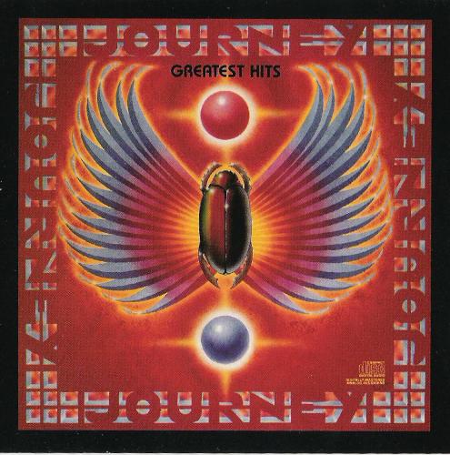 Journey - I love Journey's Greatest Hits album as it has most of my favorite Journey songs.  'Faithfully' and 'Open Arms' are my favorite songs from this cd.