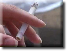 Cigarette quitting - cigarette